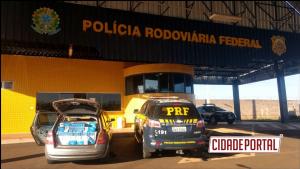 Polcia Rodoviria Federal apreende12.500 carteiras de cigarro contrabandeados no oeste do Paran