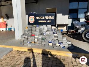 Polcias Federal e Civil apreendem 239 kg de cocana