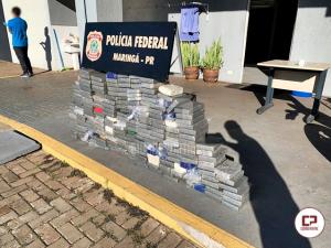 Polcias Federal e Civil apreendem 239 kg de cocana