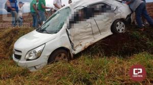 Grave acidente deixa trs vtimas fatais e duas em estado grave no trevo de acesso a Altamira do Paran