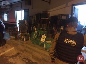 BPFron apreende cerca de 1,775 toneladas de maconha em Cu Azul