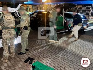Operação da Polícia Federal resulta na prisão de 5 pessoas e apreensão de 666kg de maconha