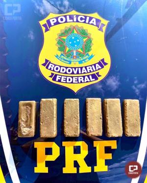 PRF apreende 6 quilos de ouro em Medianeira neste sbado, 24