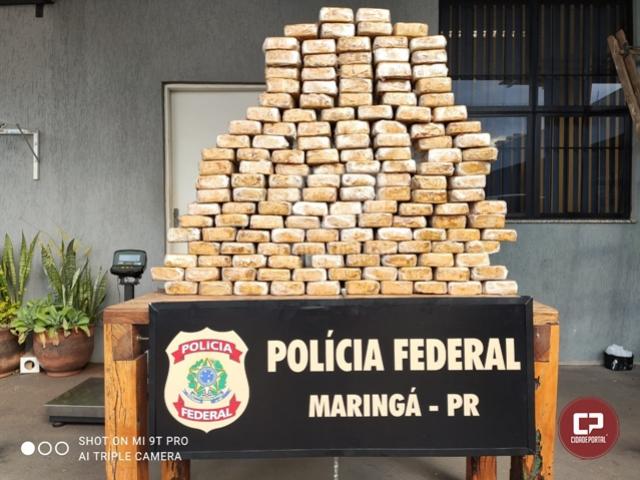 Polcia Federal apreende mais de 150 quilos de crack em Maring