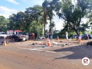 Grave acidente em Ubiratã ceifa a vida de uma pessoa e deixa 04 gravemente feridas