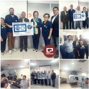 Hospital UOPECCAN de Cascavel recebe projeto de R$ 223 mil reais elaborado pelo Rotary Club de Goioer