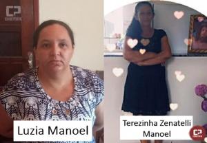 Gente procurando gente: Luzia Manoel procura por seu pai que no v h 34 anos - Luzia Manoel e Terezinha Zenatelli Manoel