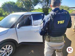 PRF apreende mais de meia tonelada de maconha, eletrônicos, pneus e cigarros na fronteira do Brasil
