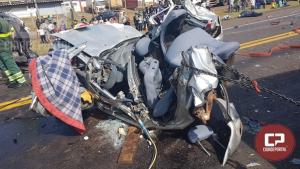 PRF atende acidente envolvendo 06 veculos com 03 bitos na BR-277 em Cascavel