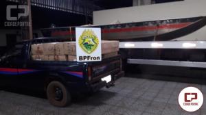BPFron apreende embarcao e veculo carregados com contrabando em Guara - PR