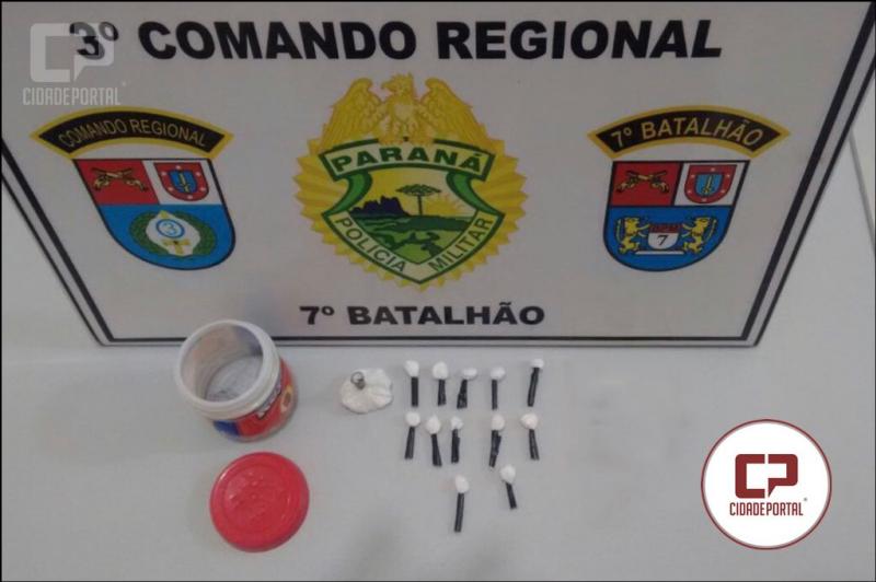 Policiais do 7 Batalho apreendem Cocana em Marab, distrito de Tuneiras do Oeste