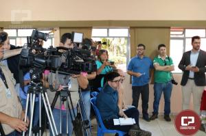 Coletiva de Imprensa apresentou  Venezuelanos que j esto no complexo da Aldeias Infantis SOS Brasil em Goioer