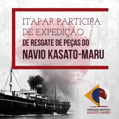Instituto paranaense participa de expedio de resgate de peas do navio Kasato Maru